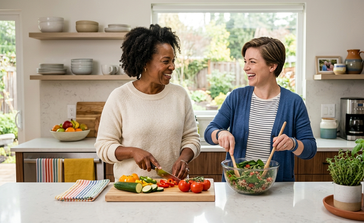 Host home services offering a caring family environment for individuals